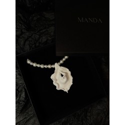 Náhrdelník skleněné perly