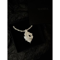 Náhrdelník skleněné perly